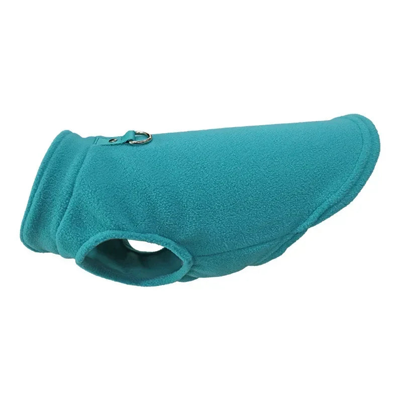 Winter Warm Dog Clothes Pet Jacket Vest with D-Ring For Small Dogs Cats Clothing French Bulldog Costumes Chihuahua Coat