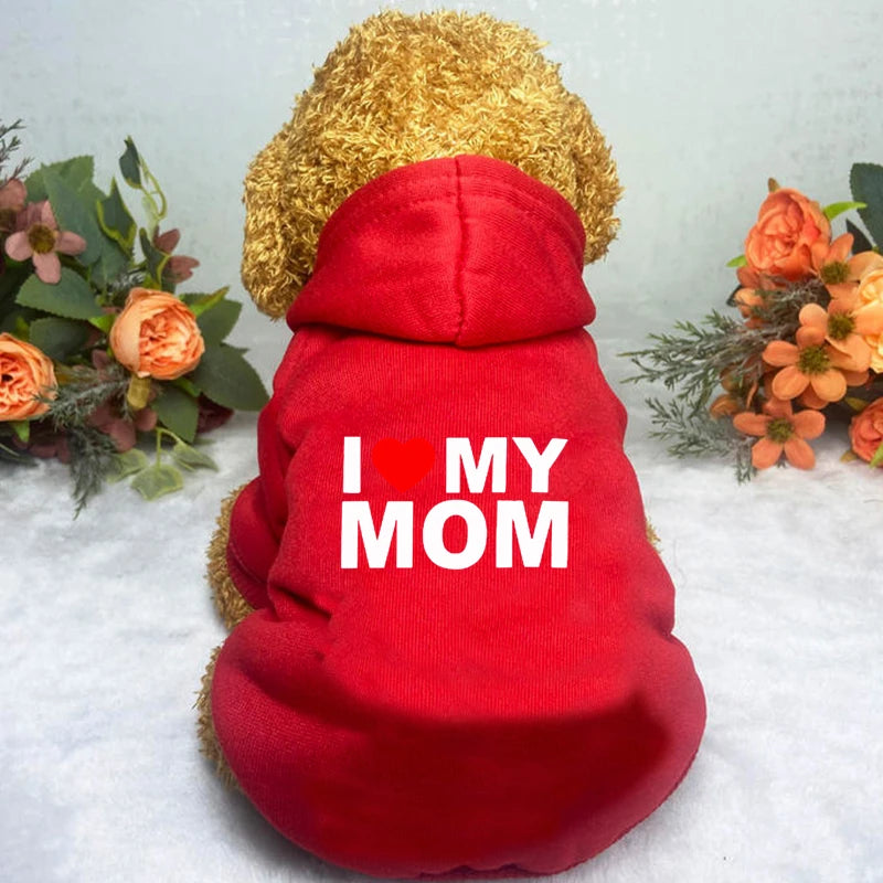 Dog clothes Pet clothes Popular fashion Hoodie Medium and small pet clothes Casual warm dog clothes