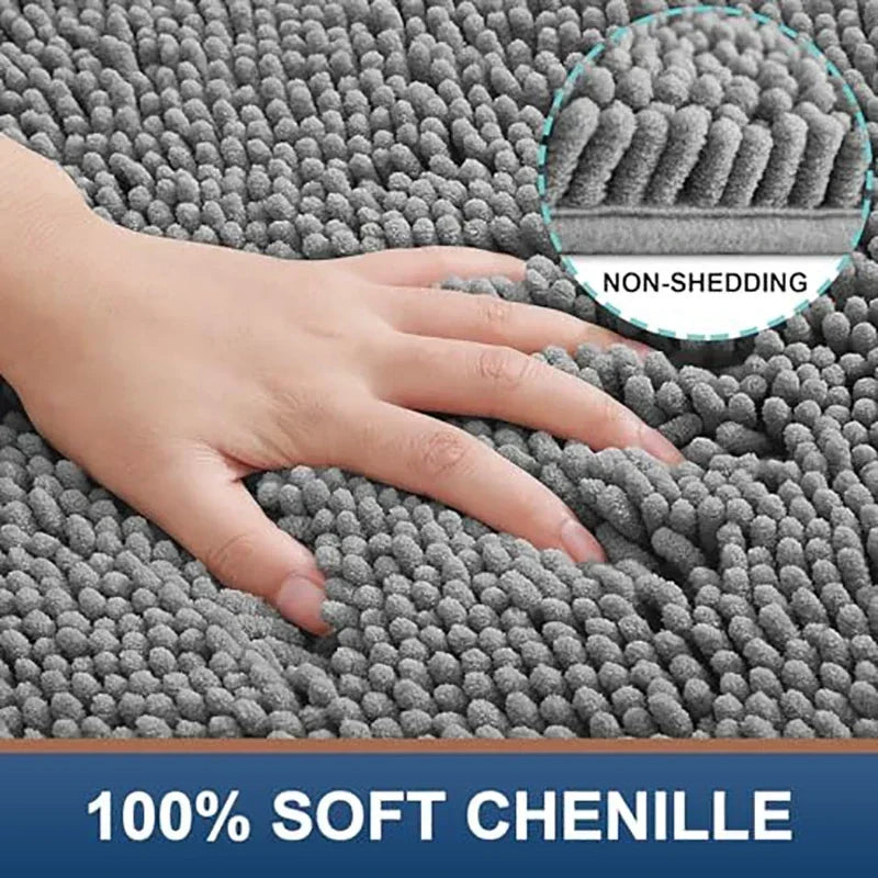 Dog Doormats for Muddy Paws Absorbent Non-slip Washable Mat Anti-slip Quick-drying Microfiber Mud Mat Pet Accessories