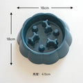 Pet supplies Color Slow Feeder Cat Bowl Anti-choking Plastic Dog Puzzle Food Bowl, Dog Water Basin For Anxiety Relief